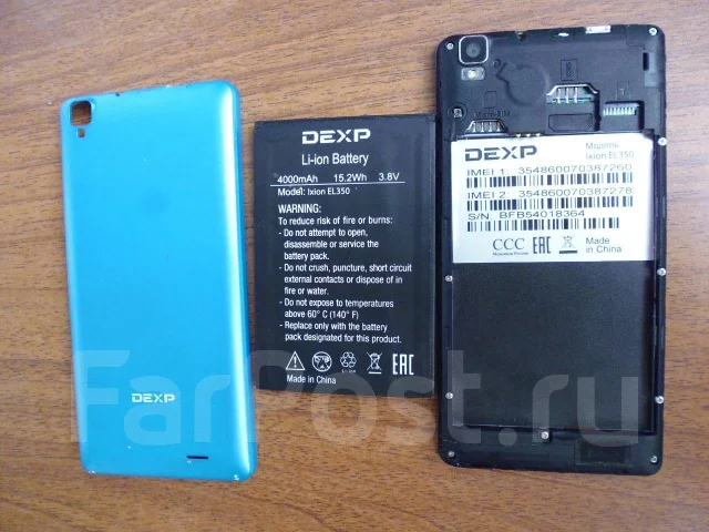 DEXP Ixion EL350 Volt. �/�, �����, 3G, Dual-SIM ����