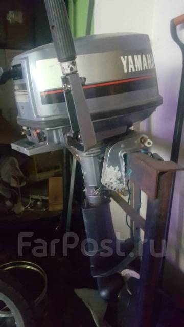 Лодочный мотор Yamaha 5, 5,00 л.с. S (381 мм), 1996 год, бензиновый, 2 ...