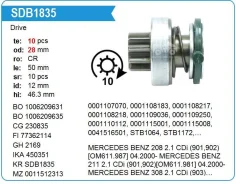 ������� �������� Mercedes BENZ 308 2.1, 10T Bosch 230835 ����