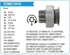 ������� �������� Mitsubishi Lancer 1.3 (CB1A)[4G13] 09.2003-, 8T, KR SDM6730 SDM6730 ����