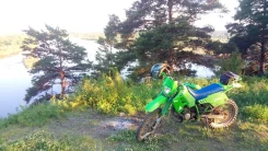 Kawasaki KDX 200SR. 200����. ��., ��������, ��� ���, � �������� ����