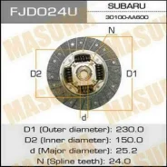���� ��������� Masuma 230*150*24*25.2, Subaru Masuma FJD024U ����