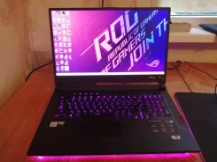 Asus ROG Strix Scar. 17.3", 2,4����, ��� 32 ��, ���� 2 000���, WiFi: 1, Bluetooth: 1, ����������� �� 6��. ����