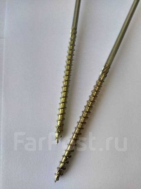 Саморез конструкционный (torx ) 8х200, 8х240, 8х280 для сборки сруба, в ...
