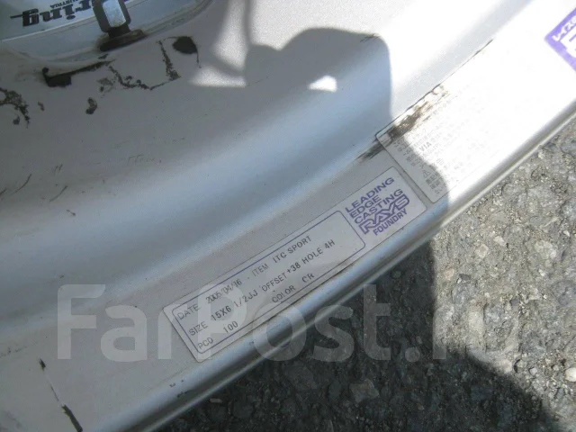 RAYS Sebring ITC Sport. 6.5x15", 4x100, ET38 ����