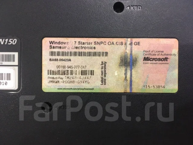 Samsung N150. WiFi: 1 ����