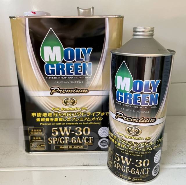 Моли грин 5w30 купить. Moly Green 5w30 Premium. Moly Green Premium SP/gf-6a/CF 5w-30. Moly Green Premium 5w-30 SP/gf-6a/CF 4л. MOLYGREEN моторное масло Moly Green Premium SP/gf-6a 5w30 (4л).
