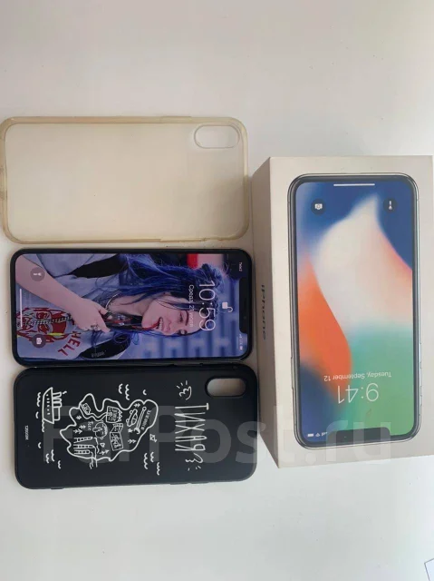 Apple iPhone X. �/�, �����, 4G LTE, NFC ����