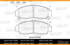    ( ) ( Low-Metallic) Honda Civic 01-05/FR-V 1.7-2.2 05-/Stream 1.7/2.0 01- (TRW GDB3268) E400188 Miles E...