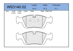 ������� ��������� �������� BMW E36 1990-2000 / E46 (316-325) 1998-2006 WS314002 ����