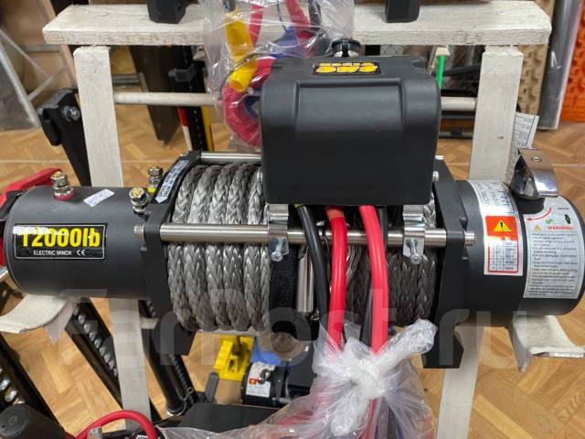 Лебедка электрическая 12V Electric Winch 12000lbs / 5443 кг купить во ...