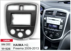 ���������� ����� Carav 11-526 | 2 DIN, Haima H2 (2009-2013) ����