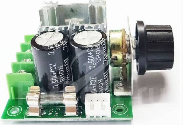 Регулятор оборотов DC на 12V DC 60W купить в Украине