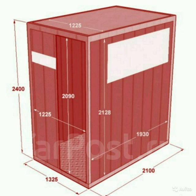 Контейнеры 3 тонны — габаритные размеры, …