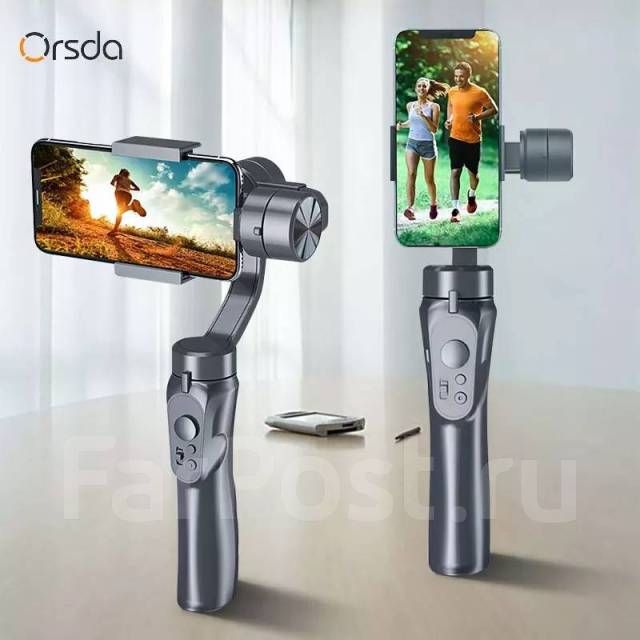 Стабилизатор, стадикам для смартфона 3-осевой Gimbal 3-Axis трехосевой ...