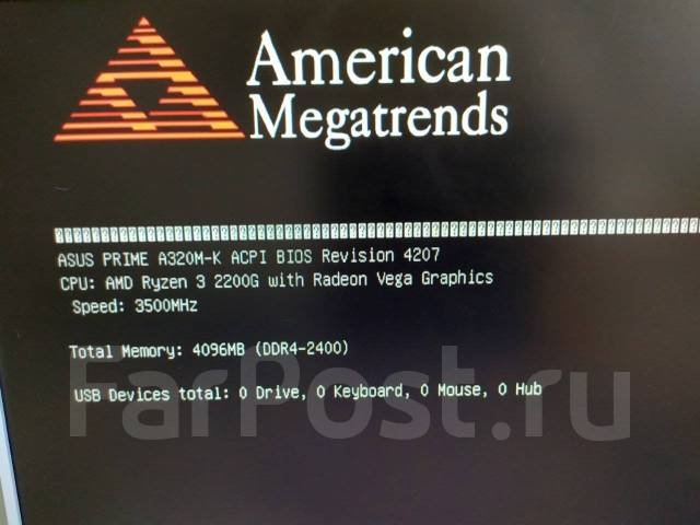 Asus prime a320m k нет изображения