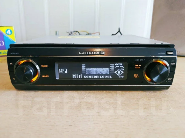 Pioneer Carrozzeria DEH-P940 CD MP3 WMA, 1 DIN — 178x50 мм, б/у, в
