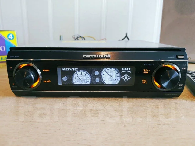 Pioneer Carrozzeria DEH-P940 CD MP3 WMA, 1 DIN — 178x50 мм, б/у, в