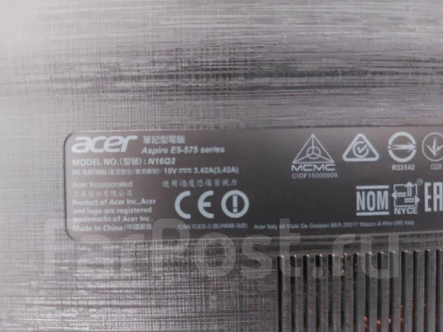 Acer Aspire E5-575G. 15.6", 2 000����, ��� 6 ��, ���� 1 000���, WiFi: 1, Bluetooth: 1 ����