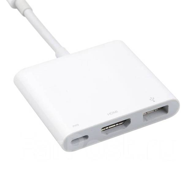 Адаптер - переходник - хаб USB Type-C на HDMI - USB-C PD - 3x USB, серый