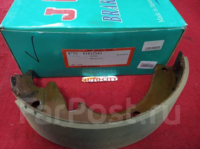 Колодки тормозные барабанные FN-6656 MB162110 Canter FB308 (JFBK япония ...
