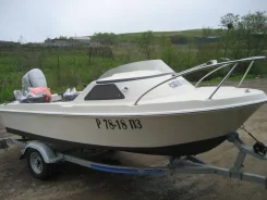 Yamaha Fish 15. 1995 ���, ����� 4,32��., ��������� ���������, 40��.�., ������ ����