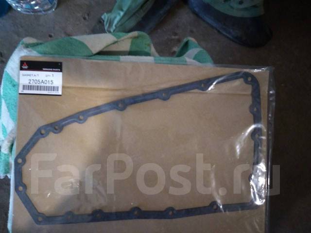 Прокладка поддона АКПП металл 2705A015 Mitsubishi Оригинал купить во ...