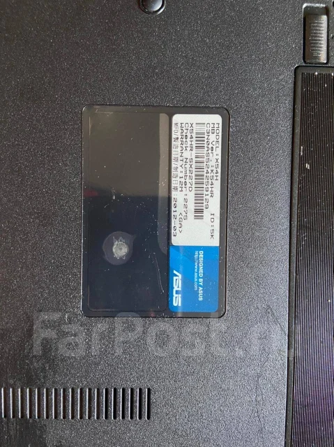 Asus X54HR. 15.6", 2,1����, ��� 2048 ��, ���� 500���, WiFi: 1, Bluetooth: 1 ����