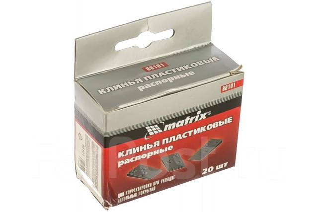 Клинья пласт. распорные для укладки ламината/паркета (упаковка 20шт ...