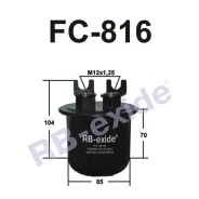 ��������� ������ RB-exide FC-816 16900SE0931 16900SE0931 ����