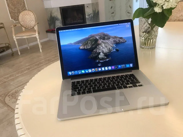 Apple MacBook Pro 15 2013 Early. 15.4", 2,4����, ��� 8 ��, ���� 256���, WiFi: 1, Bluetooth: 1, ����������� �� 11��. ����