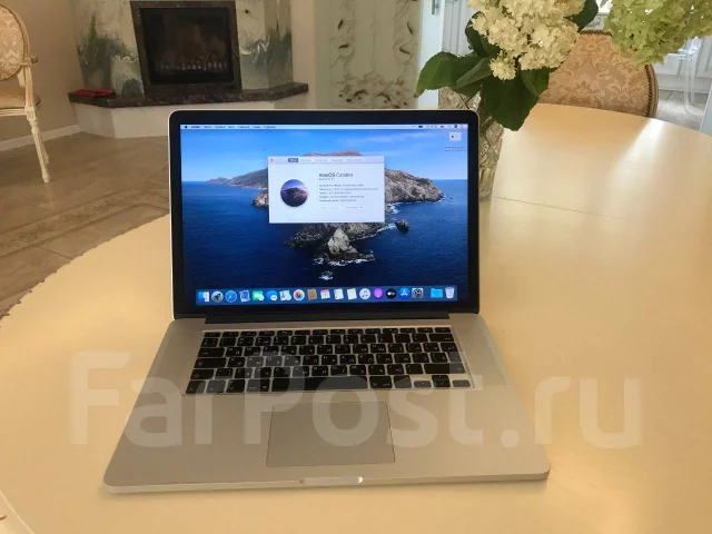 Apple MacBook Pro 15 2013 Early. 15.4", 2,4����, ��� 8 ��, ���� 256���, WiFi: 1, Bluetooth: 1, ����������� �� 11��. ����