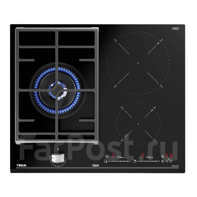 Комбинированная варочная панель газ+индукция Teka Hybrid JZC 63312 ABN ...