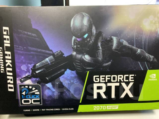 Видеокарта Galakuro Gaming GG-RTX2070SP-E8GB/DF, б/у, под заказ