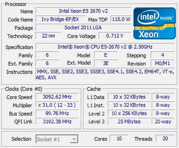 Xeon 2670 v3