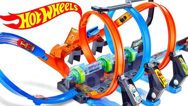 Hot wheels трек скоростная пицца