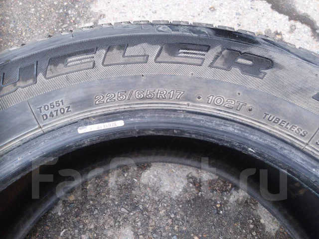 Bridgestone Dueler H/T 470. ������, 2007 ���, �/�, ����� 10 % ����