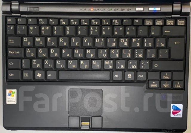 Fujitsu Siemens LifeBook P7120. 10", 1,2����, ��� 1024 ��, ���� 60���, WiFi: 1, Bluetooth: 1, ����������� �� 3��. ����