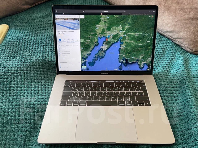 Apple MacBook Pro 15 2018. 15.4", 2,2����, ��� 16 ��, ���� 256���, WiFi: 1, Bluetooth: 1, ����������� �� 10��. ����