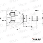 ���� ���������� Toyota Avensis T250/Auris E150/Corolla X E150 1.6-2.0TD 03- GA10069 ����� ����� GA10069 ����