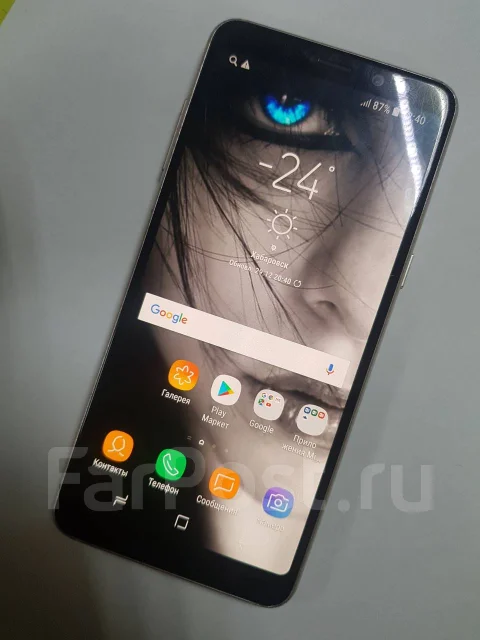 Samsung Galaxy A8 2018. �/�, �����, 4G LTE ����