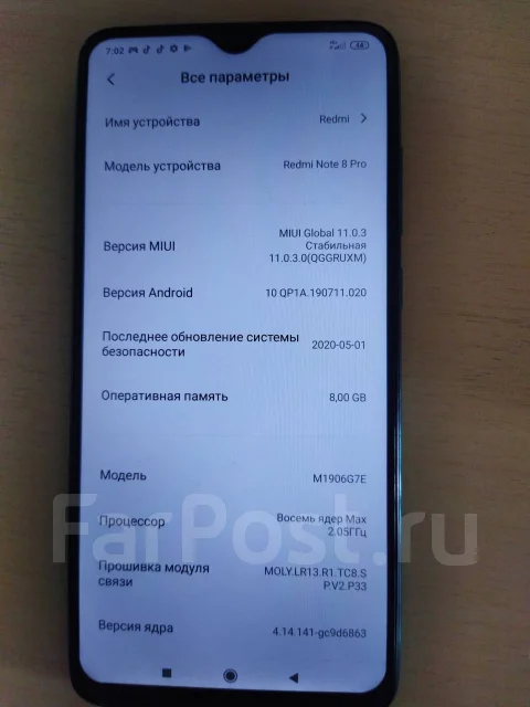 Xiaomi Redmi Note 8 Pro. �/�, �������, 3G, 4G LTE, 5G, Dual-SIM, NFC ����