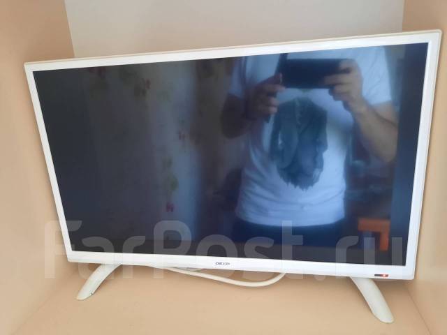 Телевизор dexp 24 дюйма, LCD (ЖК), 24", б/у, в наличии. Цена: 6 500₽ во ...