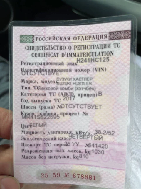 Suzuki Hustler. �������, ��������, 0.7 (64��.�.), ������, 54����. �� ����