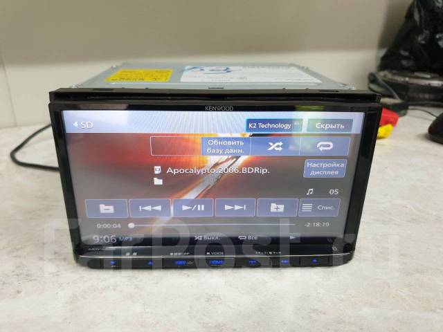 Свежий Kenwood mdv L 505 2018г. Русский ЯЗЫК, 2 DIN
