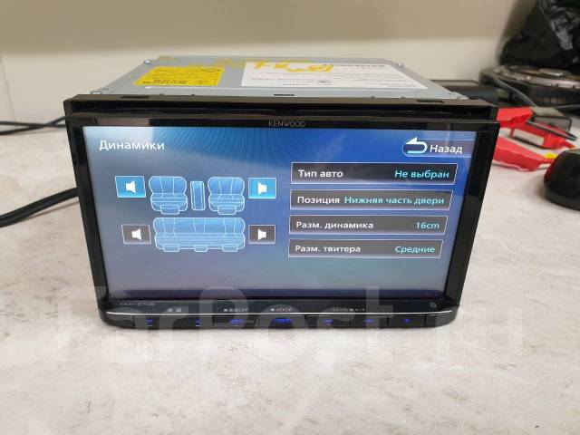 Свежий Kenwood MDV-S706 2019г. DVD SD USB Bluetooth, 2 DIN