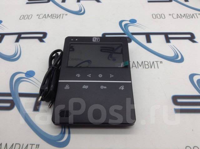 Домофон монитор видеодомофона 4” TFT LCD, цветной ST-M100/4 (S) Чёрный ...