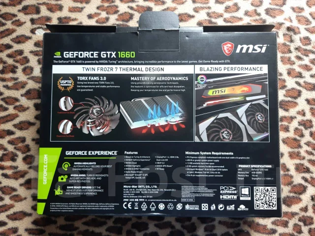 GeForce GTX 1660 ����
