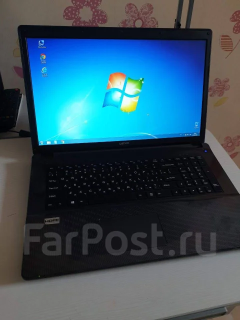 DEXP Atlas. 17.3", 2,4����, ��� 6 ��, ���� 500���, WiFi: 1, Bluetooth: 1, ����������� �� 3��. ����