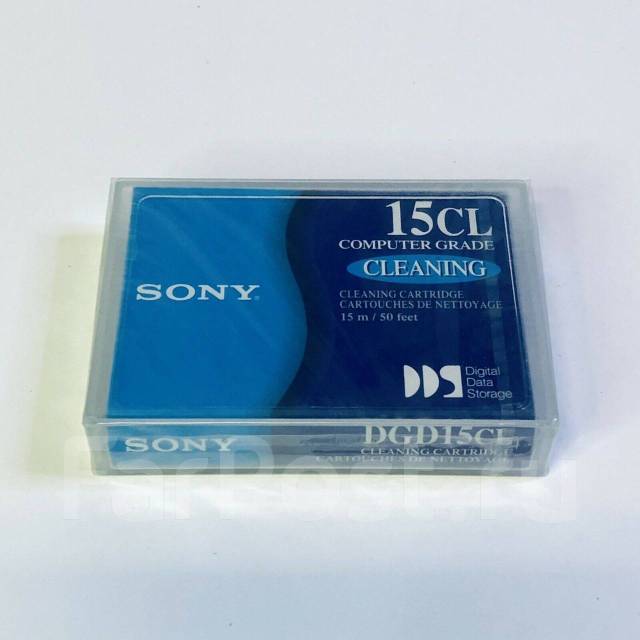 Чистящая кассета Sony DGD15CL (Japan), новый, в наличии. Цена: 300₽ во ...